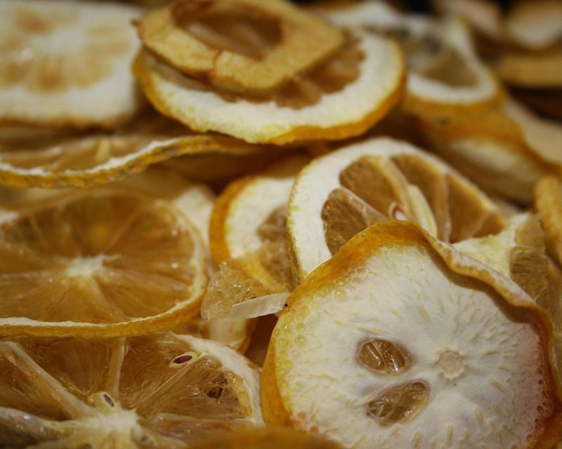 Cuando un limón que has colocado para protección o limpieza energética comienza a secarse